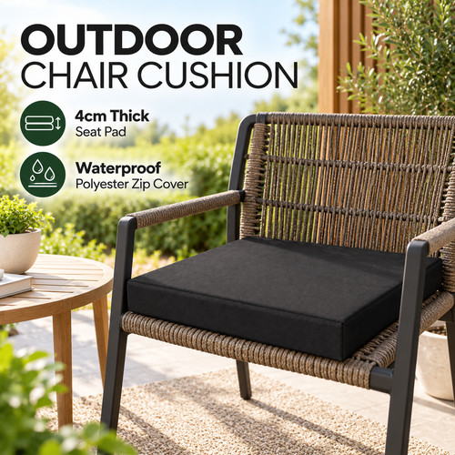 Outdoor chair cushion - cushion, seat