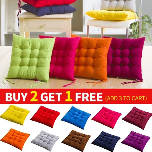 Chair seat pads - pads, tie