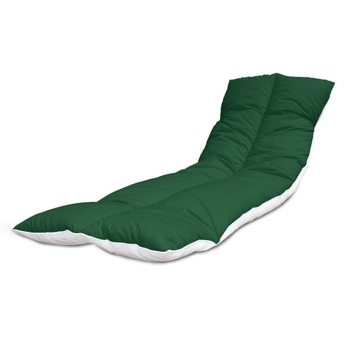 Padded sun lounger cushion - sun,