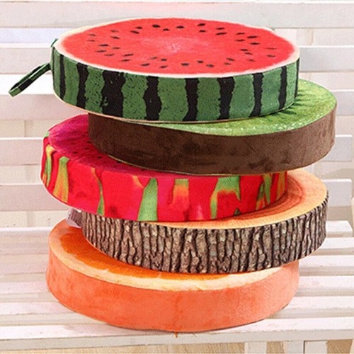Round chair cushion soft seat - chair,