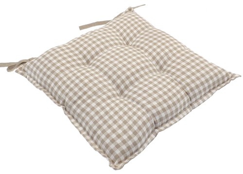 Gingham waterproof seat - waterproof, pad