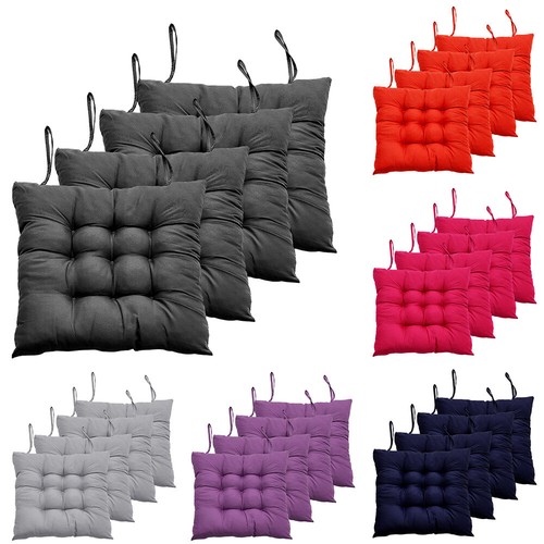 Chair seat pads - 4x, cushions